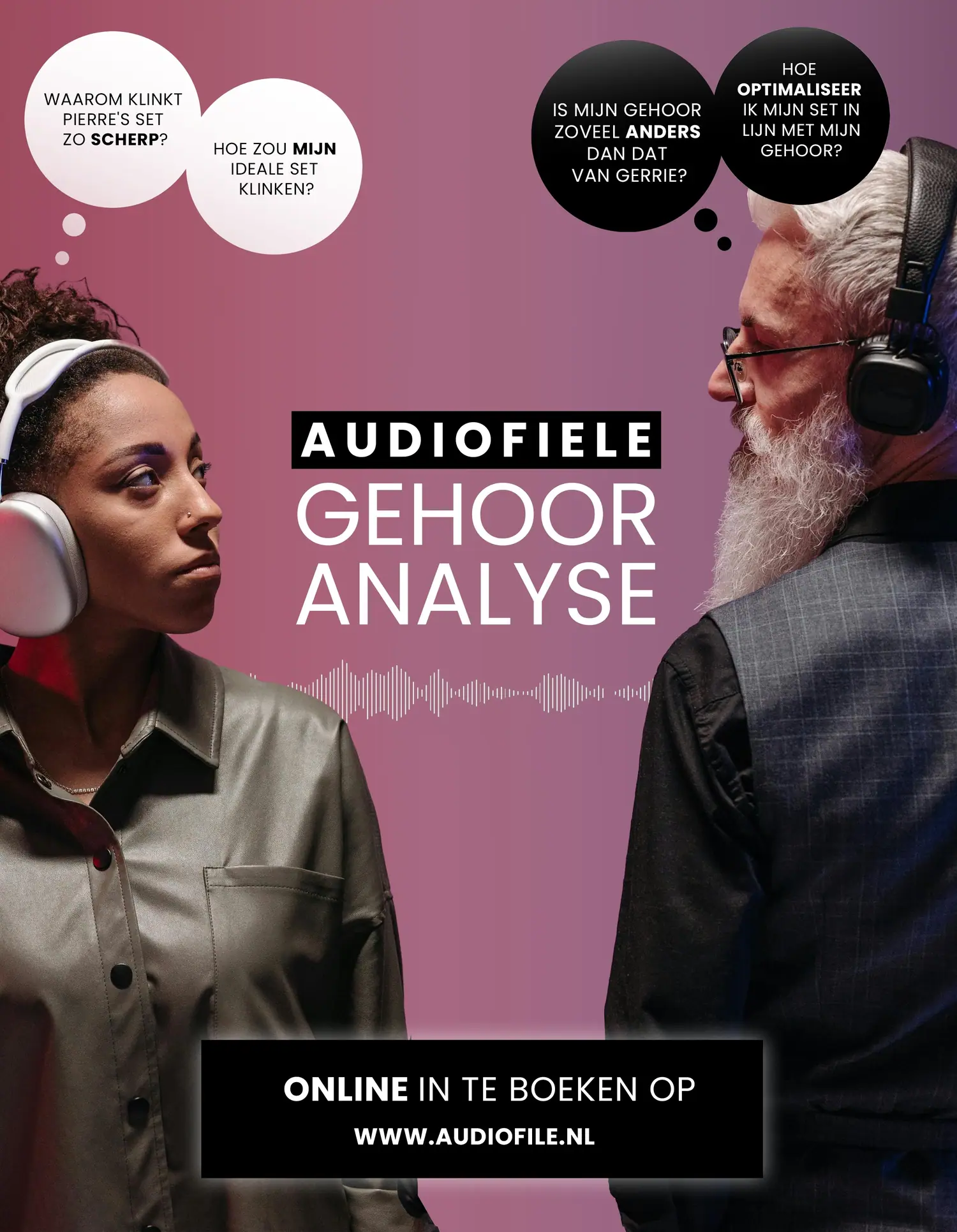 Campaña de análisis auditivo