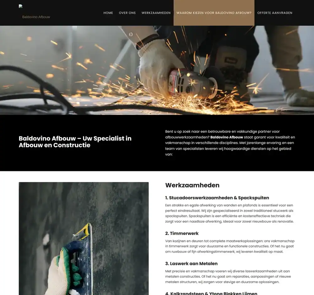 Baldovino Afbouw