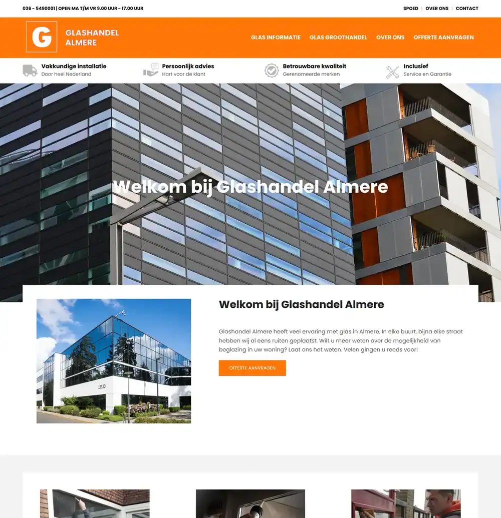Glashandel Almere