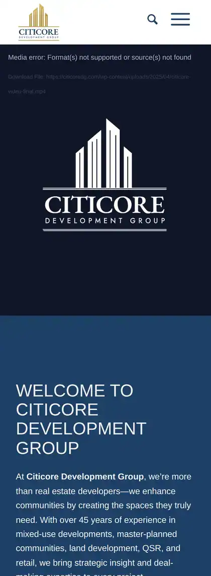 Citi Core Development Group on a phone