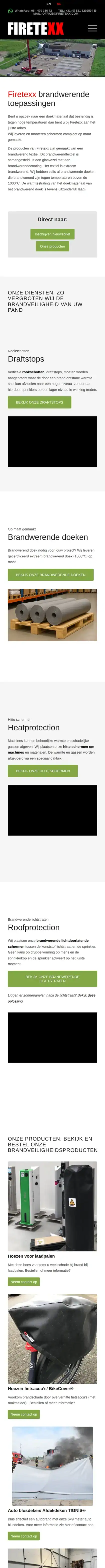FIRETEXX on a phone